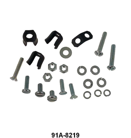 HOOD ORNAMENT HARDWARE KIT - 39 DELUXE, 40 PASSENGER, 40 PICKUP