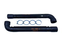 UPPER RADIATOR HOSE WITH FORD SCRIPT - 39 DELUXE,  40-41 PASSENGER, 40-41 PICKUP