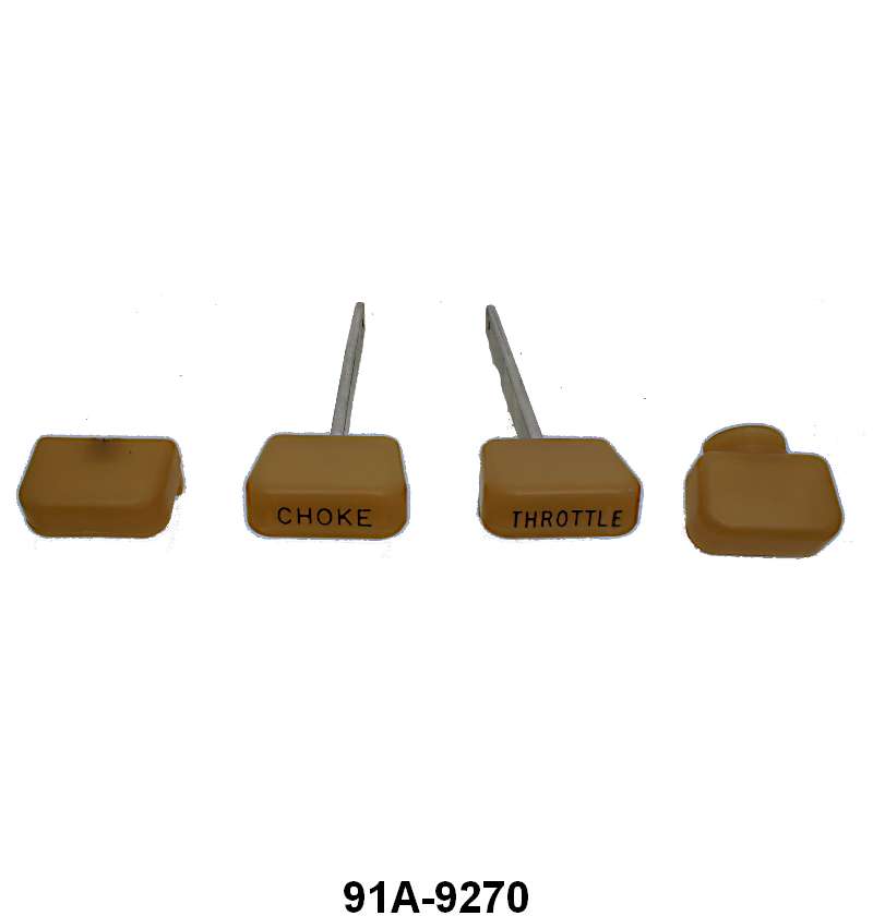 DASH KNOB KIT - 39 PASS LIGHT YELLOW