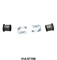 CHOKE & THROTTLE DASH GROMMETS - 39-40 PASS, 40-47 PICKUP RUBBER WITH METAL