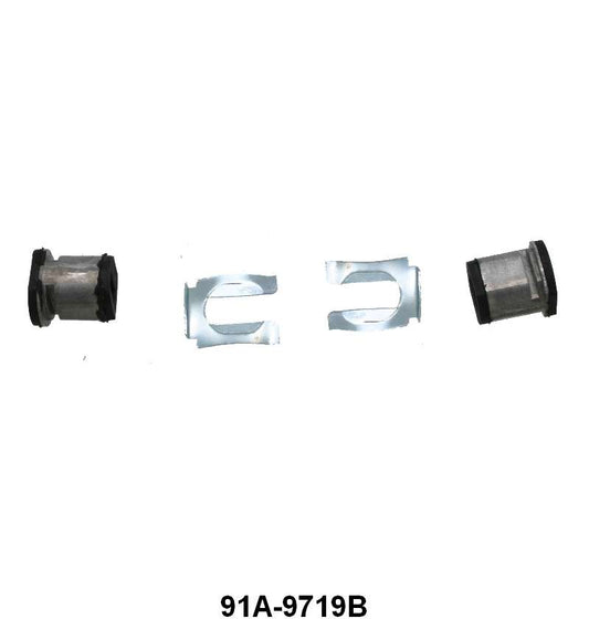 CHOKE & THROTTLE DASH GROMMETS - 39-40 PASS, 40-47 PICKUP RUBBER WITH METAL