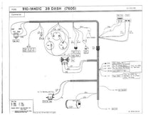 UNDER DASH TO ENGINE WIRES (COWL HARNESS) - 39 PICKUP, WITH AMP