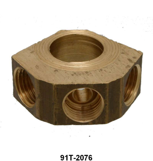 MASTER CYLINDER BRASS FITTING - 42-47 PICKUP, 48-56 F-250-500