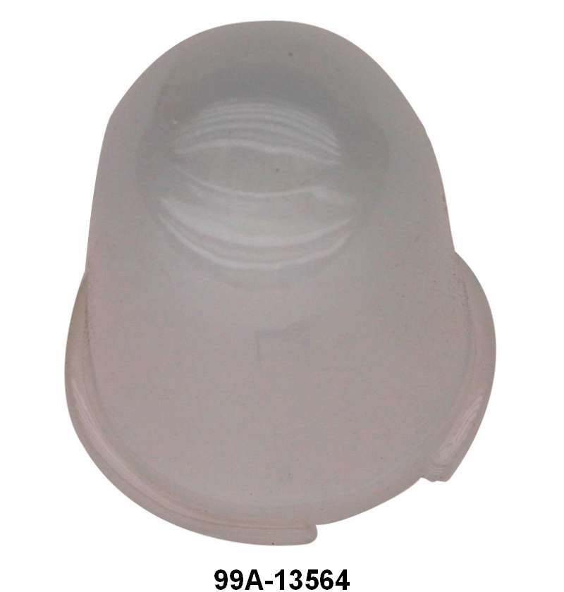 TRUNK HANDLE BASE (LICENSE LIGHT) LENS - 39-48 MERC, 40-48 FORD EX WAGON