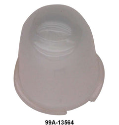 TRUNK HANDLE BASE (LICENSE LIGHT) LENS - 39-48 MERC, 40-48 FORD EX WAGON