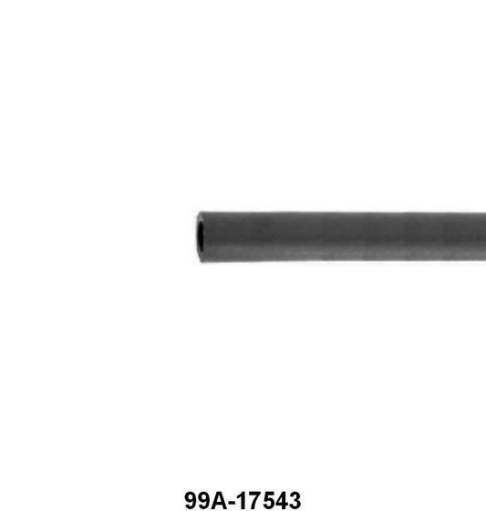 VACUUM WIPER HOSE - 37-60 ALL 1/4"