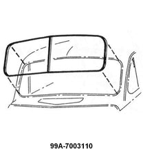 WINDSHIELD SEAL - 39-40 MERCURY ALL BODY STYLES