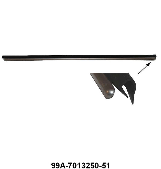 FRONT DOOR SCUFF PLATES - 39 MERCURY 2-DOOR SEDAN,CONVERTIBLE