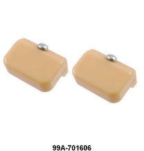 FRONT ASH TRAY KNOB - 39 MERCURY LIGHT PEACH