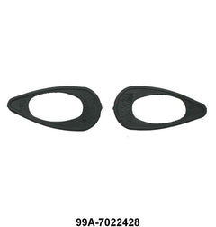 OUTSIDE DOOR HANDLE PADS - 39 MERCURY, 40 FORD CPE/SDN