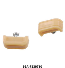 REAR SEAT ASH TRAY KNOBS - 38 MERCURY 4DR SEDAN LIGHT PEACH