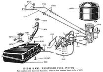 FIREWALL LINKAGE TO CARBURETOR ROD - 39-48 PASS/MERC, 39-47 PICKUP 10-3/8"