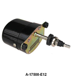 UNIVERSAL 12 VOLT ELECTRIC WIPER MOTOR - 32-36 ROADSTER/PHAETON, BLACK