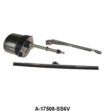 STAINLESS UNIVERSAL 6 VOLT ELECTRIC WIPER MOTOR - 32-36 ROADSTER/PHAETON