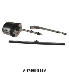 STAINLESS UNIVERSAL 6 VOLT ELECTRIC WIPER MOTOR - 32-36 ROADSTER/PHAETON