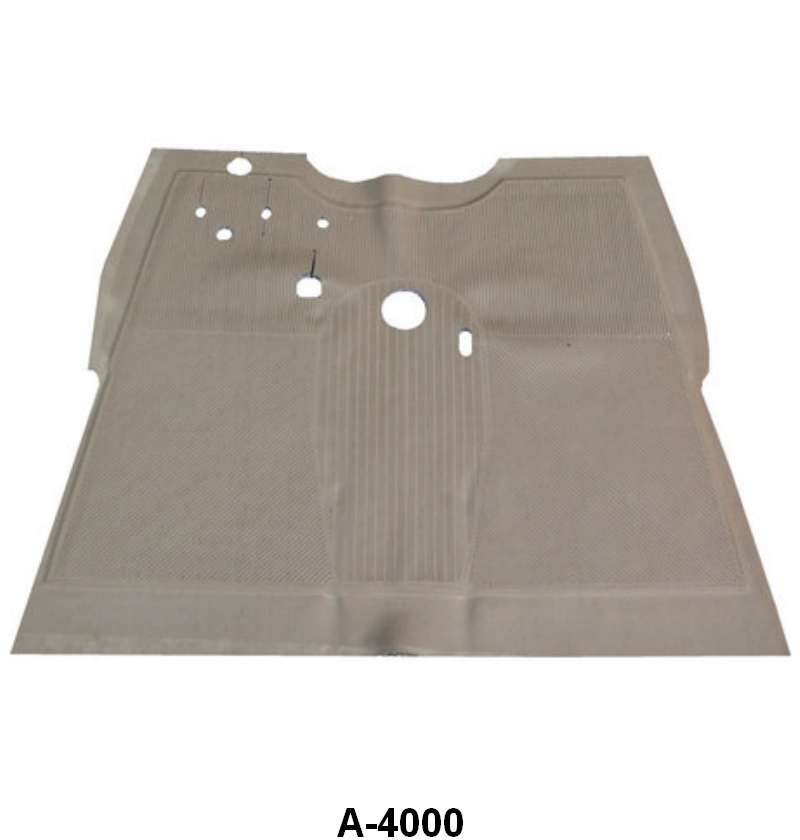 CAR FRONT FLOOR MAT - 36 PASS BENTON GRAY