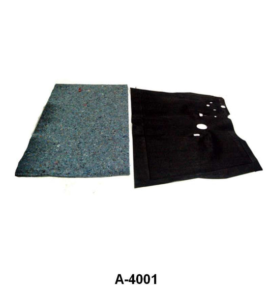 FRONT FLOOR MAT - 35-36 PASSENGER BLACK
