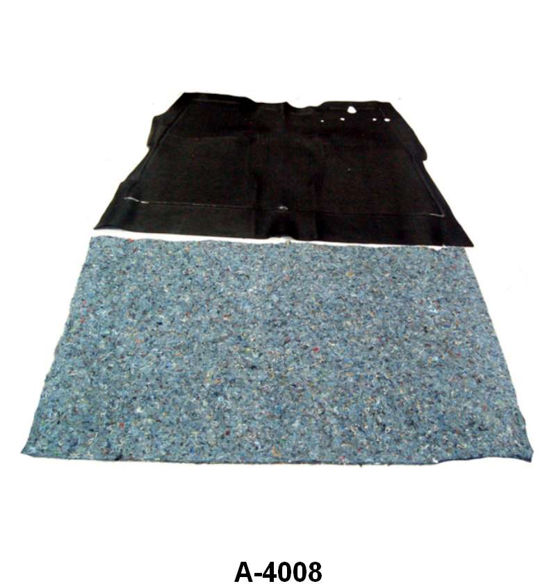 FRONT FLOOR MAT - 40 PASSENGER BLACK