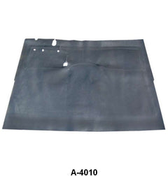 FRONT FLOOR MAT - 41-48 PASS/MERC (ALL BODY STYLES) BLACK