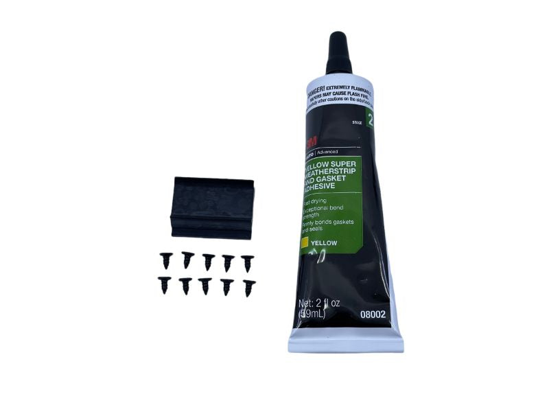 ROLL DOWN REAR WINDOW FELT KIT - 32-34 COUPE