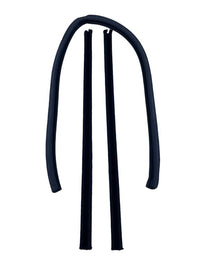 ROLL DOWN REAR WINDOW FELT KIT - 32-34 COUPE