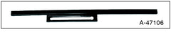 ROLL DOWN REAR WINDOW GLASS CHANNEL - 32-34 COUPE