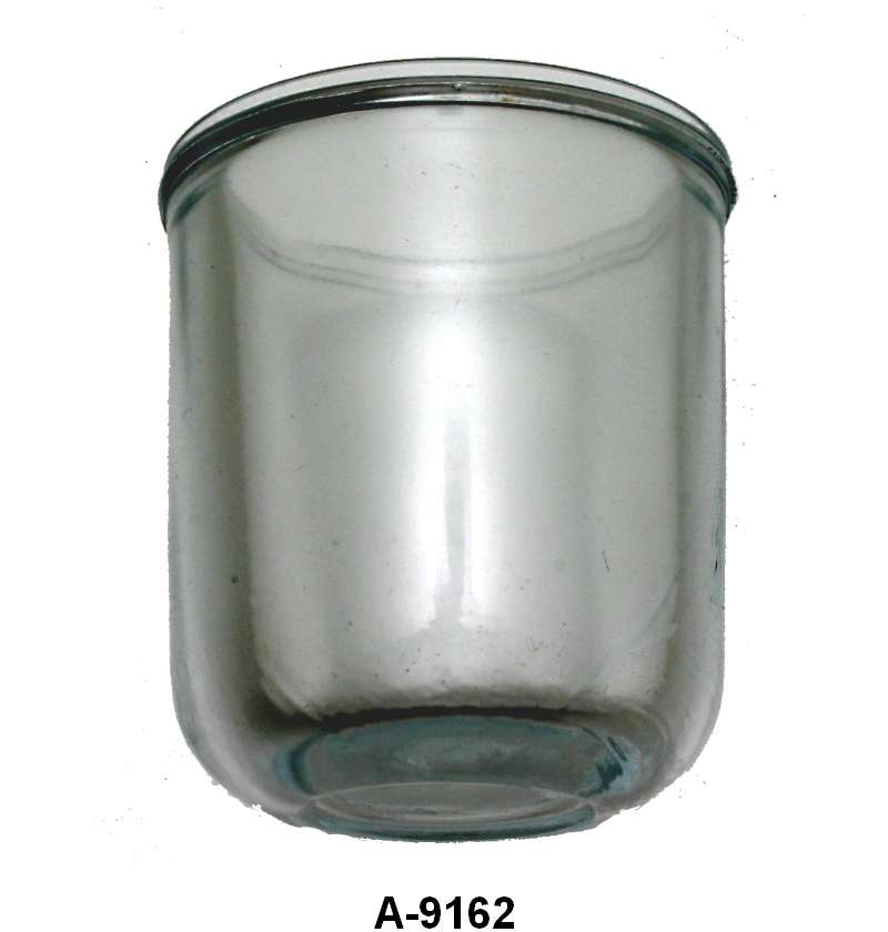 FUEL PUMP GLASS BOWL - 46-48 PASS/MERC, 46-47 PU V8