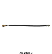 REAR BRAKE HOSE - 52-56 PASS EX WGN, 57-58 WGN, 61-65 F-100, 19-1/8"