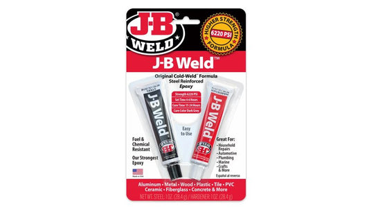 J-B WELD - EPOZY TWIN TUBE 1 OZ EACH
