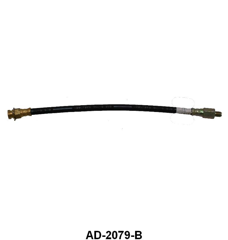 FRONT BRAKE HOSE - 54-56 PASS/MERC, 55-57 T-BIRD 14-1/2"