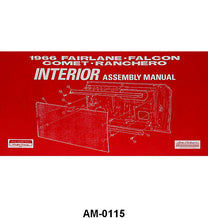 INTERIOR ASSEMBLY MANUAL - 66 FALCON/FAIRLANE/COMET/RANCHERO