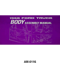 BODY & INTERIOR ASSEMBLY MANUAL - 68 F-100/F-350