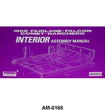 INTERIOR ASSEMBLY MANUAL - 68 FALCON/FAIRLANE/COMET