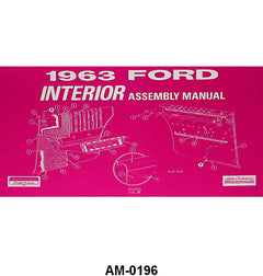 INTERIOR ASSEMBLY MANUAL - 63 GALAXIE