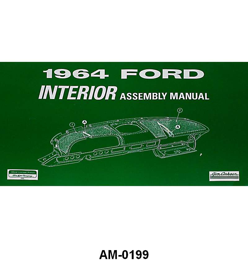 INTERIOR ASSEMBLY MANUAL - 64 GALAXIE