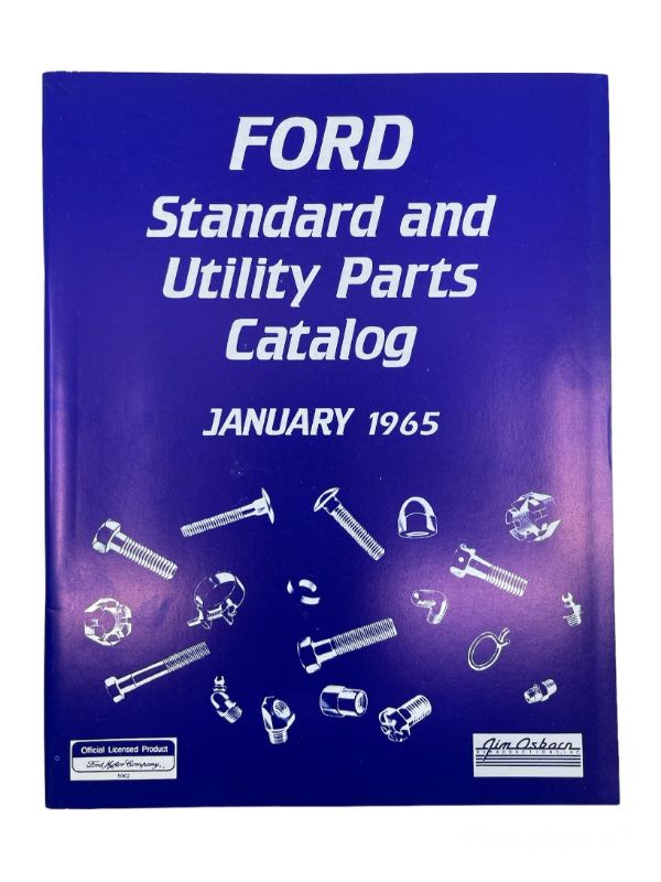 FORD STANDARD & UTILITY PARTS BOOK - 65 ALL PASS, F-100/F-350