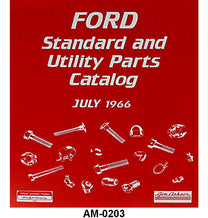 FORD STANDARD & UTILITY PARTS BOOK - 66 ALL PASS, F-100/F-350