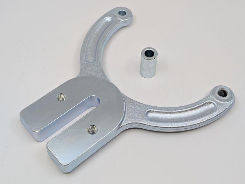 GM ALTERNATOR BRACKET - 49-53 PASS/MERC, 48-53 F-1/F-350 V8 PLAIN STEEL