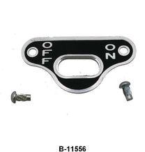 IGNITION SWITCH ON/OFF PLATE - 32 PASSENGER, 32-34 PICKUP