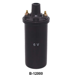 IGNITION  COIL - 32-34 4cyl, 49-55 PASS/MERC, 48-55 F-1/F-350, 6 VOLT