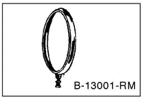 HEADLIGHT SHELL OUTER RIM - 32 PASS/PICKUP STAINLESS