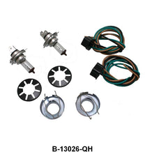 HEADLIGHT REFLECTOR HALOGEN CONVERSION KIT - 32-39 PASS/PICKUP 12V