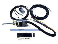 TURN SIGNAL SWITCH KIT (UNIVERSAL) - CHROME, 12V