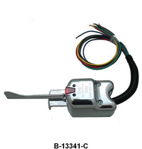 TURN SIGNAL SWITCH (UNIVERSAL) - CHROME WITH 7 WIRES