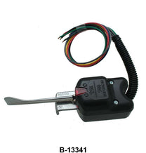 TURN SIGNAL SWITCH (UNIVERSAL) - BLACK WITH 7 WIRES