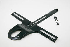 REAR LICENSE PLATE BRACKET - 32 PASS EXCEPT WAGON BLACK