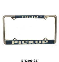 LICENSE PLATE FRAME 'PICKUP' - 32 PICKUP
