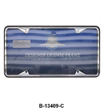 LICENSE PLATE FRAME FOR CALIFORNIA LICENSE PLATE - 28-39 PASS/PU