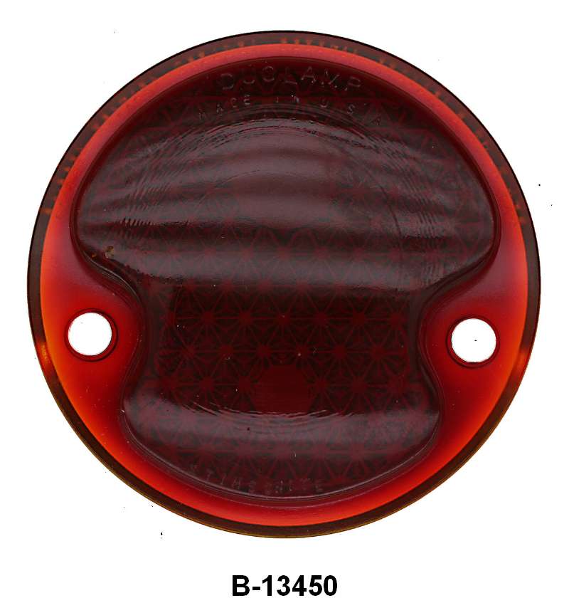 TAIL LIGHT LENS - 32 PASSENGER, 32-42 PICKUP, WAGON, GLASS
