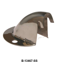 STEPSIDE TAIL LIGHT WIRE SHIELD - 32-48 WGN, 32-66 PICKUP STAINLESS